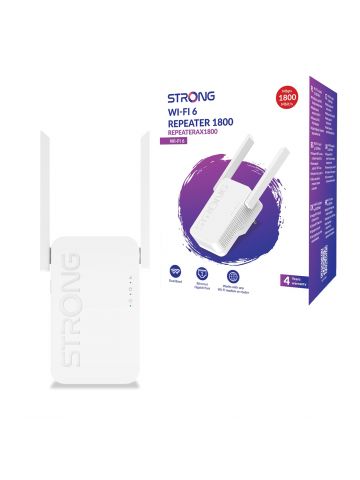 Strong REPEATERAX1800UK AX1800 WI-FI Range Extender/Repeater