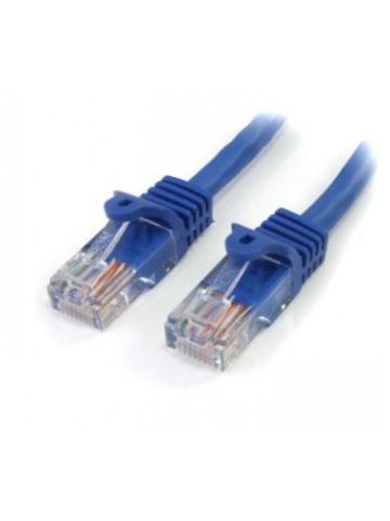 StarTech.com Cat5e patch cable with snagless RJ45 connectors �� 10 ft, blue