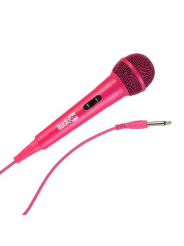 PDT RockJam Wired Microphone MC303- Pink