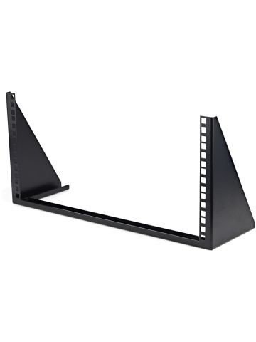 StarTech.com 5U Vertical Wall Mount Rack - 19in Low Profile Open Wall Mounting Bracket - Network/Server Room/Data/AV/IT/Patch Panel/Communication/Computer Equipment - w/ Cage Nuts/Screws