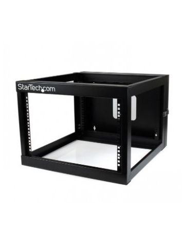 StarTech.com 6U 22in Depth Hinged Open Frame Wall Mount Server Rack