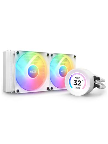 NZXT Kraken Elite 240 RGB Processor All-in-one liquid cooler 12 cm White 1 pc(s)