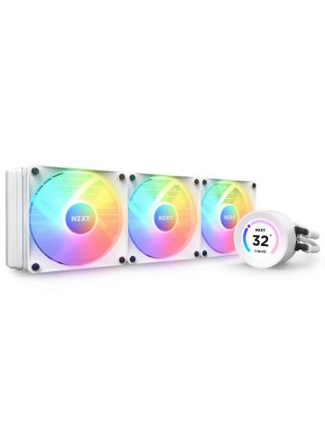 NZXT Kraken Elite 360 RGB Processor All-in-one liquid cooler 12 cm White 1 pc(s)