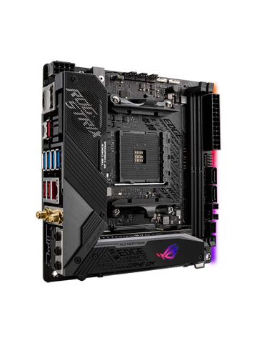 ASUS ROG Strix X570-I Gaming - Motherboard - mini ITX - Socket AM4 - AMD X570 - USB-C Gen2, USB 3.2 Gen 1