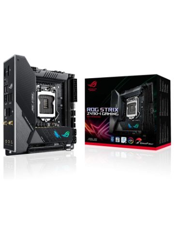 ASUS ROG STRIX Z490-I GAMING - Motherboard - mini ITX - LGA1200 Socket - Z490 - USB-C Gen2, USB 3.2 Gen 1