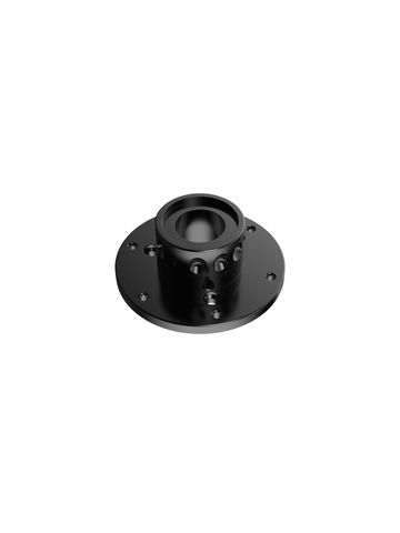 Moza Racing MOZA Third-Party Wheel Base Mount Adapter - Adapter - Black - Aluminium - 82 mm - 82 mm - 33 mm