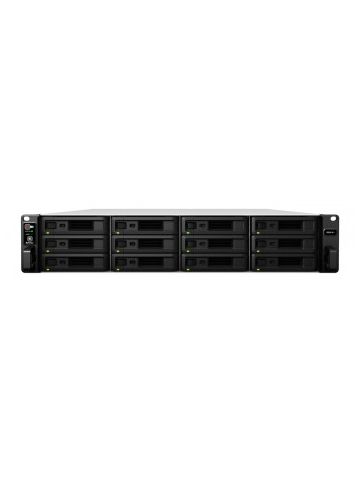 Synology RackStation RS2418+ Ethernet LAN Rack (2U) Aluminium,Black NAS