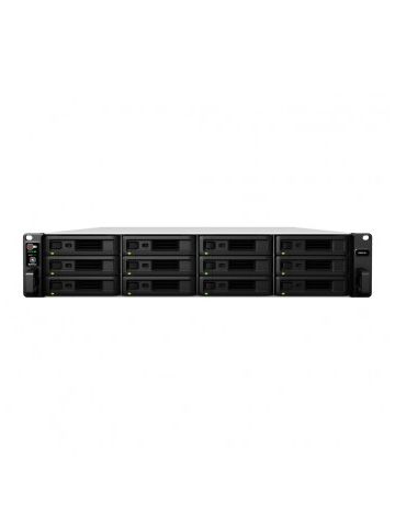 Synology RackStation RS2418+ Ethernet LAN Rack (2U) Black NAS