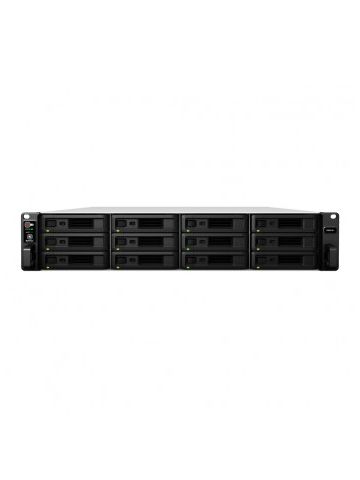 Synology RackStation RS2418RP+ Ethernet LAN Rack (2U) Black NAS