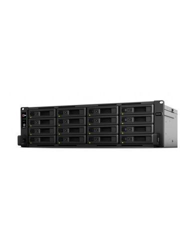 Synology RackStation RS2818RP+ Ethernet LAN Rack (3U) Black NAS