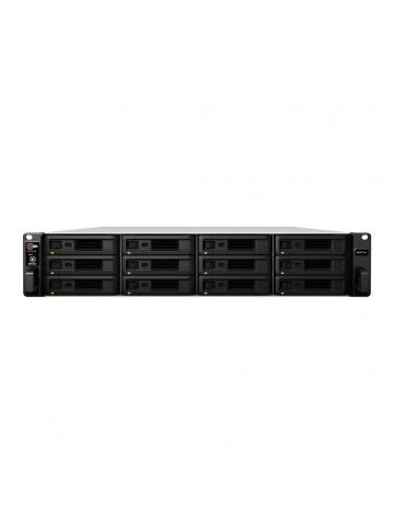 Synology RackStation RS3617xs+ Ethernet LAN Rack (3U) Black NAS