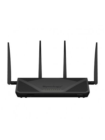 Synology RT2600AC wireless router Dual-band (2.4 GHz / 5 GHz) Gigabit Ethernet Black