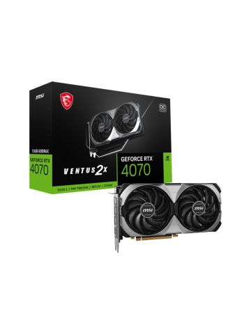 MSI VENTUS GeForce RTX 4070 2X E 12G OC NVIDIA 12 GB GDDR6X