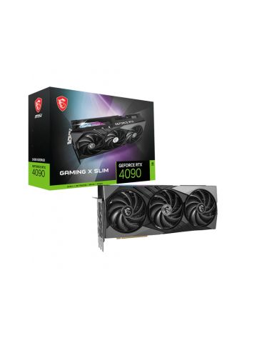 MSI GAMING GEFORCE RTX 4090 X SLIM 24G graphics card NVIDIA 24 GB GDDR6X