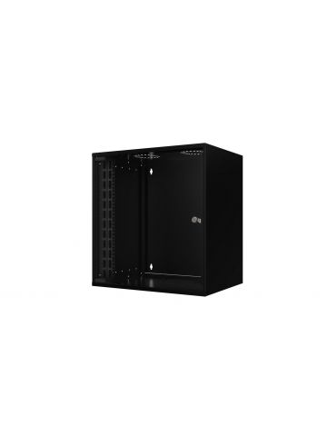 Lanview RUM12U40MNBL rack cabinet 12U Wall mounted rack Black