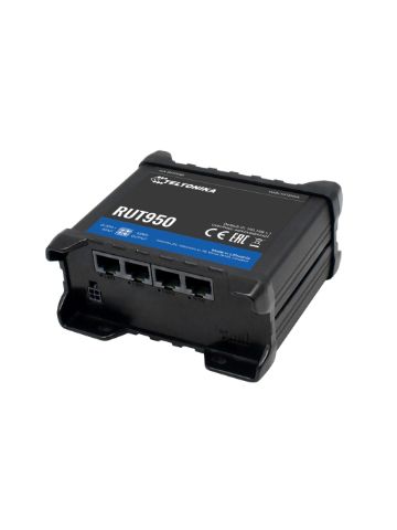 Teltonika RUT950 Wireless Router Fast Ethernet 3G 4G Black (RUT950U022C0)