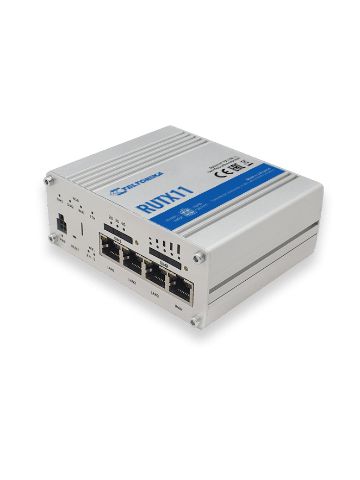 Teltonika RUTX11 - Wi-Fi 5 (802.11ac) - Dual-band (2.4 GHz / 5 GHz) - Ethernet LAN - 3G - 4G - Gray (RUTX11000000)