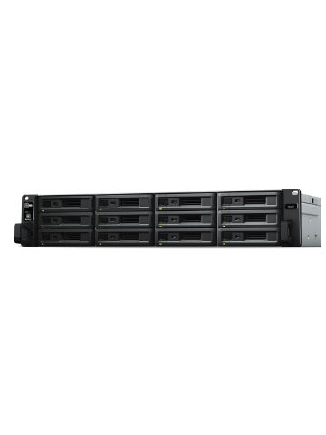 Synology RX1217RP disk array 96 TB Rack (2U) Black, Grey