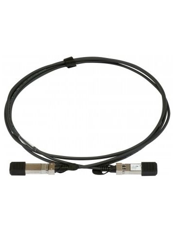 Mikrotik S+DA0001 fibre optic cable 1 m SFP+ Black