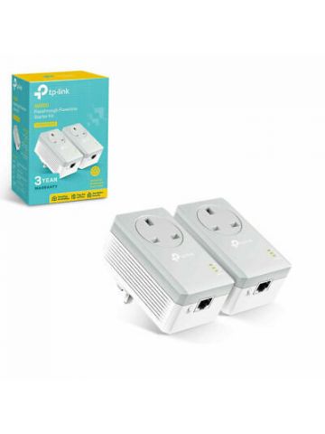 TP-Link TL-PA4010PKIT PowerLine network adapter 600 Mbit/s Ethernet LAN White 2 pc(s) TL-PA4010P KIT