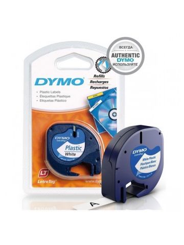 DYMO 91201 (S0721610) DirectLabel-etikettes, 12mm x 4m