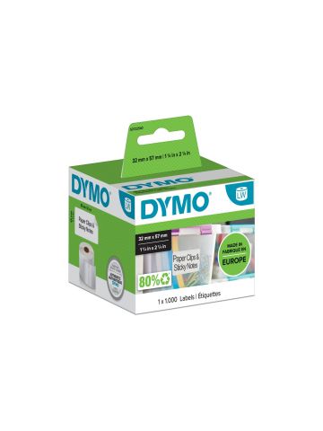 Dymo 11354/S0722540 DirectLabel-etikettes 57mm x32mm for Dymo LW 550 60mm/400 Duo/60mm