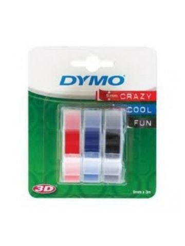 DYMO S0847750 Embossing tape, 9mmx3m