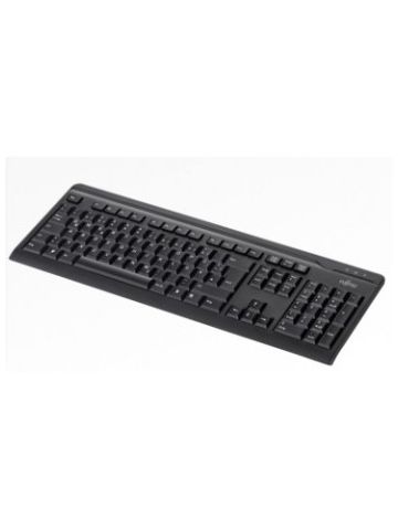 Fujitsu KB410 PS/2 keyboard PS/2 German Black