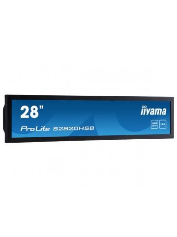 iiyama S2820HSB-B1 signage display 71.1 cm (28") LCD Digital signage flat panel Black