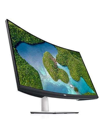 DELL S3221QS 4K Ultra HD 31.5" Curved LCD Monitor - Silver