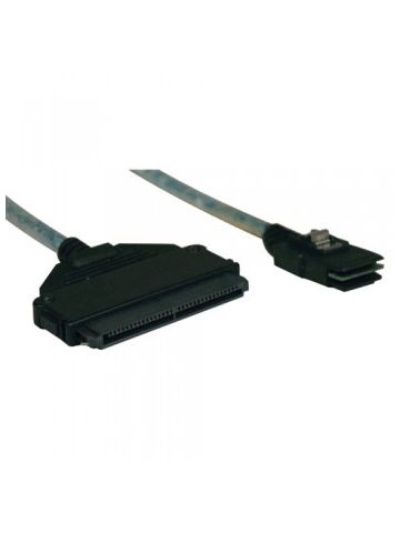 Tripp Lite Internal SAS Cable, mini-SAS (SFF-8087) to 4-in-1 32pin (SFF-8484), 18-in. (0.5M)