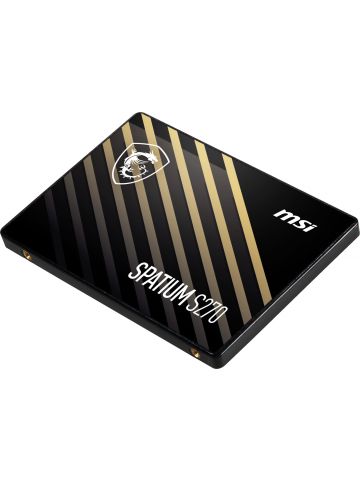 MSI SPATIUM S270 SATA 2.5 480GB internal solid state drive 2.5" Serial ATA III 3D NAND