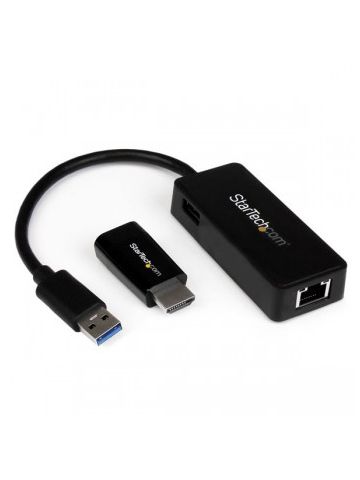 StarTech.com Samsung Chromebook 2 & Series 3 HDMI to VGA and USB 3.0 Gigabit Ethernet Accessory Bundle