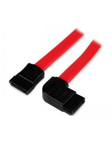 StarTech.com 18in SATA to Left Side Angle SATA Serial ATA Cable