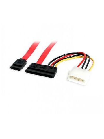 StarTech.com 18in SATA Serial ATA Data and Power Combo Cable