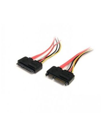 StarTech.com 12in 22 Pin SATA Power and Data Extension Cable