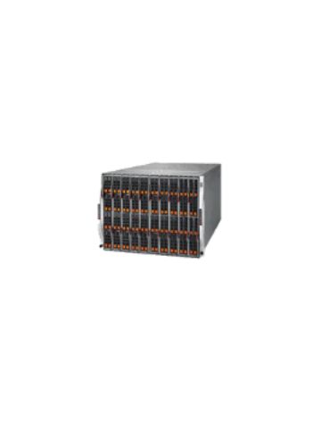 Supermicro 25G enclosure with four 2200W Titanium (96% efficiency) power supplies + 4 cooling fans