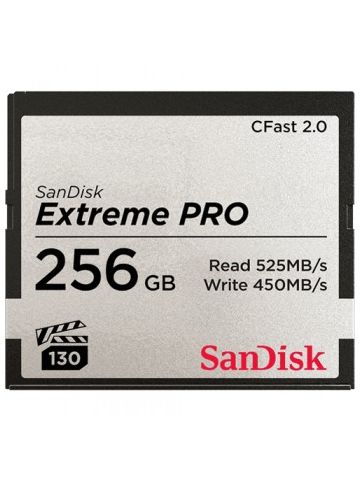 Sandisk Extreme Pro memory card 256 GB CFast 2.0