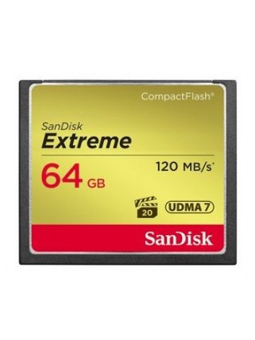 Sandisk CF Extreme 64GB memory card CompactFlash