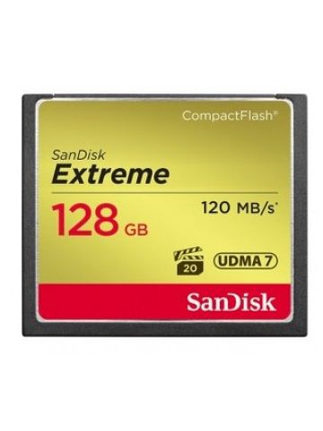 Sandisk CF Extreme 128GB memory card CompactFlash