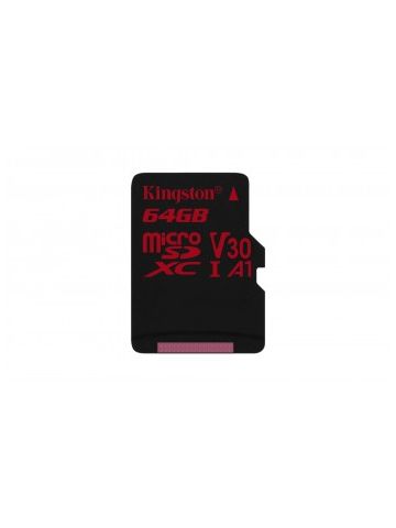 Kingston Technology Canvas React memory card 64 GB MicroSDXC Class 10 UHS-I