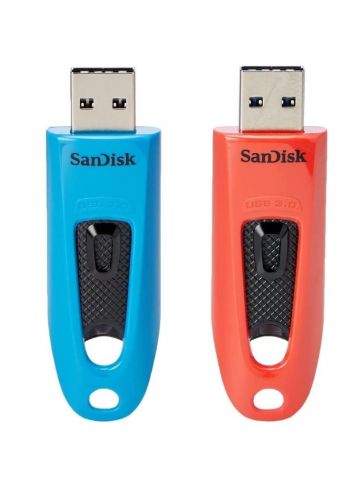 SanDisk Ultra USB flash drive 64 GB USB Type-A 3.2 Gen 1 (3.1 Gen 1) Blue, Red