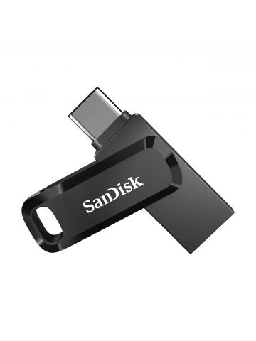 SanDisk Ultra Dual Drive Go USB flash drive 64 GB USB Type-A / USB Type-C 3.2 Gen 1 (3.1 Gen 1) Black