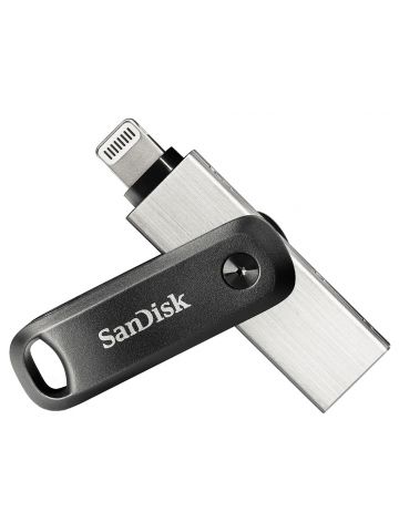 SanDisk iXpand USB flash drive 64 GB USB Type-A / Lightning 3.2 Gen 2 (3.1 Gen 2) Black, Silver