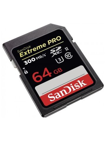Sandisk Extreme PRO, 64 GB memory card SDXC Class 10 UHS-II
