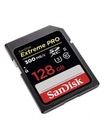 Sandisk Extreme PRO, 128 GB memory card SDXC Class 10 UHS-II