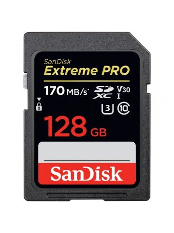 Sandisk Exrteme PRO 128 GB memory card SDXC Class 10 UHS-I