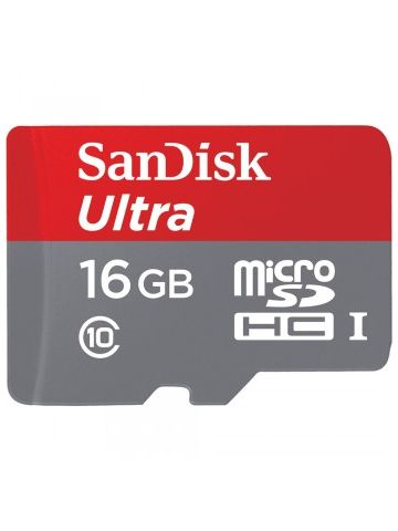 Sandisk Ultra memory card 16 GB MicroSDHC Class 10