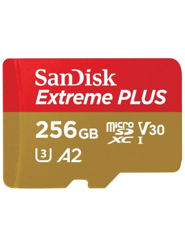 Sandisk 256GB Extreme Plus microSDXC memory card Class 10