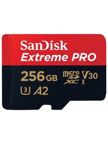 Sandisk 256GB Extreme Pro microSDXC memory card Class 10